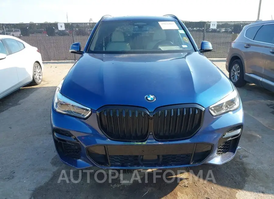 BMW X5 2022 vin 5UXJU4C01N9J75418 from auto auction Iaai