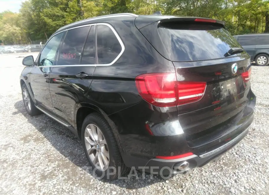 BMW X5 2015 vin 5UXKS4C58F0N06006 from auto auction Iaai