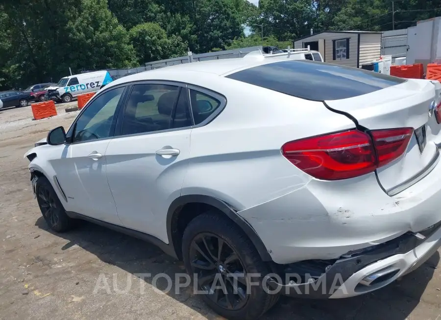 BMW X6 2018 vin 5UXKU2C53J0Z62535 from auto auction Iaai