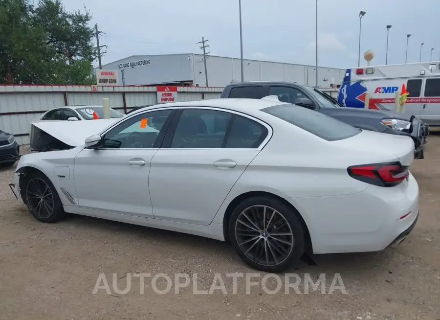 BMW 530E 2023 vin WBA13AG00PCL74296 from auto auction Iaai