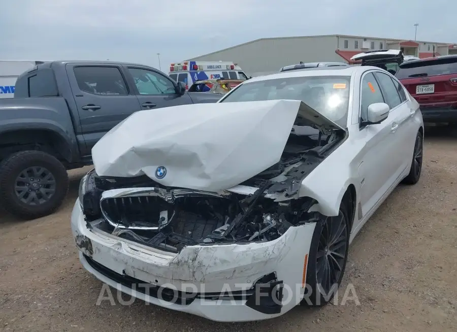 BMW 530E 2023 vin WBA13AG00PCL74296 from auto auction Iaai