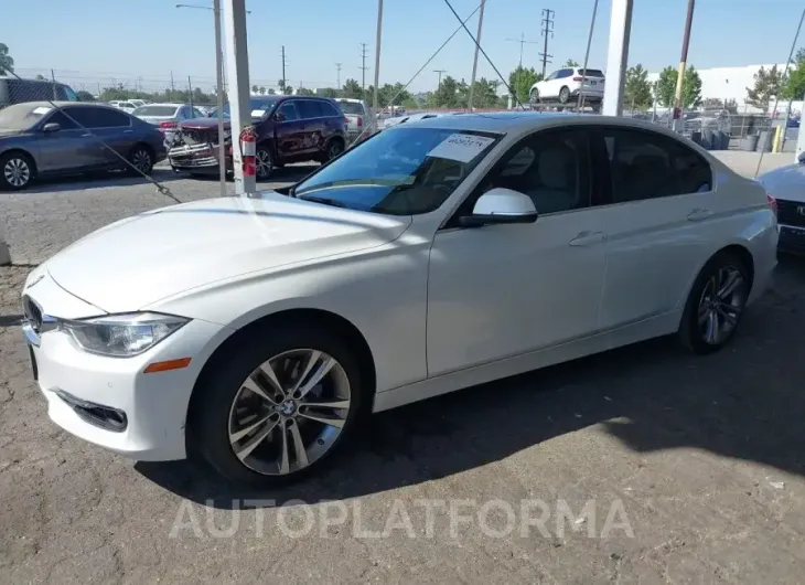 BMW 328I  2015 vin WBA3C1C57FK120650 from auto auction Iaai