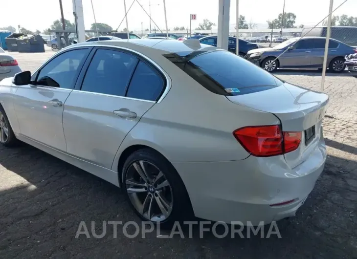 BMW 328I  2015 vin WBA3C1C57FK120650 from auto auction Iaai