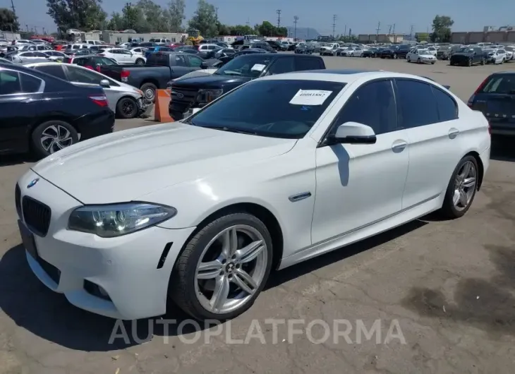 BMW 535I 2015 vin WBA5B1C50FD919508 from auto auction Iaai