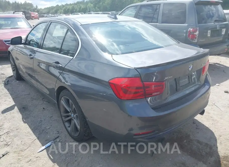 BMW 340I 2016 vin WBA8B7G57GNT95327 from auto auction Iaai