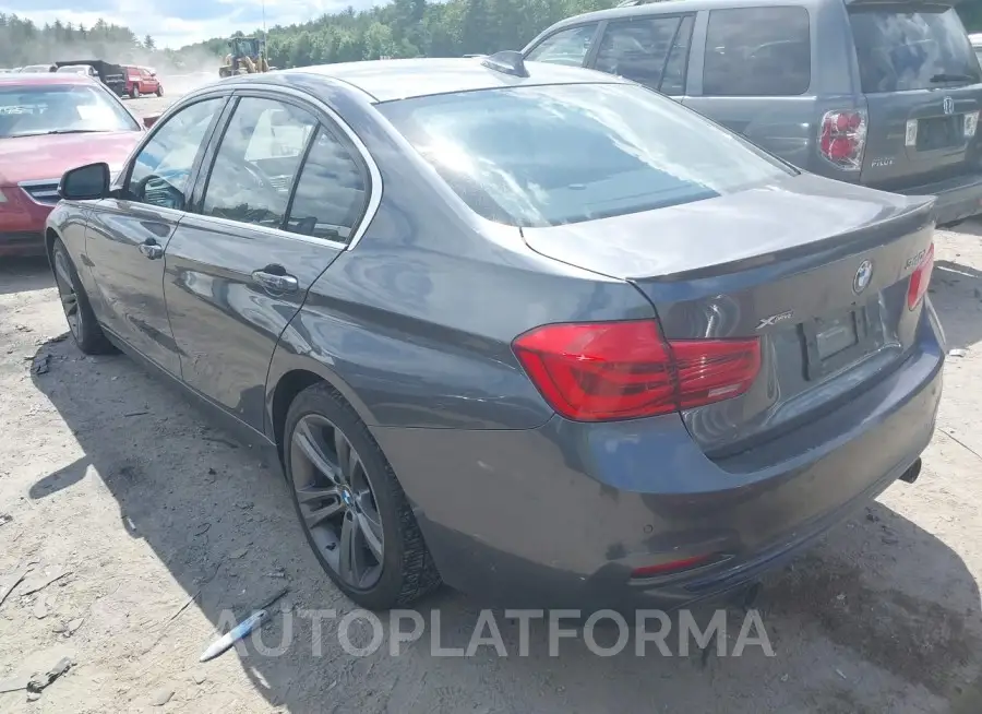 BMW 340I 2016 vin WBA8B7G57GNT95327 from auto auction Iaai