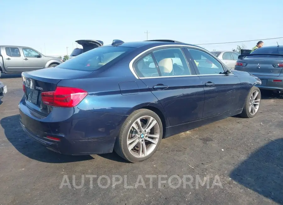 BMW 330I 2017 vin WBA8B9G50HNU49807 from auto auction Iaai