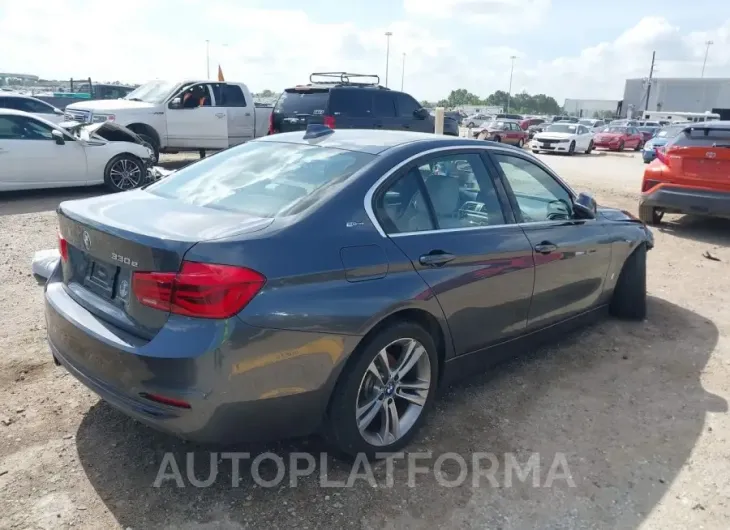 BMW 330E 2017 vin WBA8E1C56HK480009 from auto auction Iaai