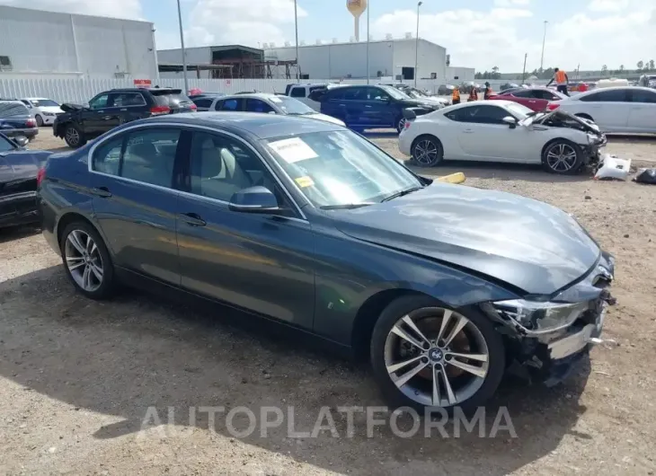 BMW 330E 2017 vin WBA8E1C56HK480009 from auto auction Iaai