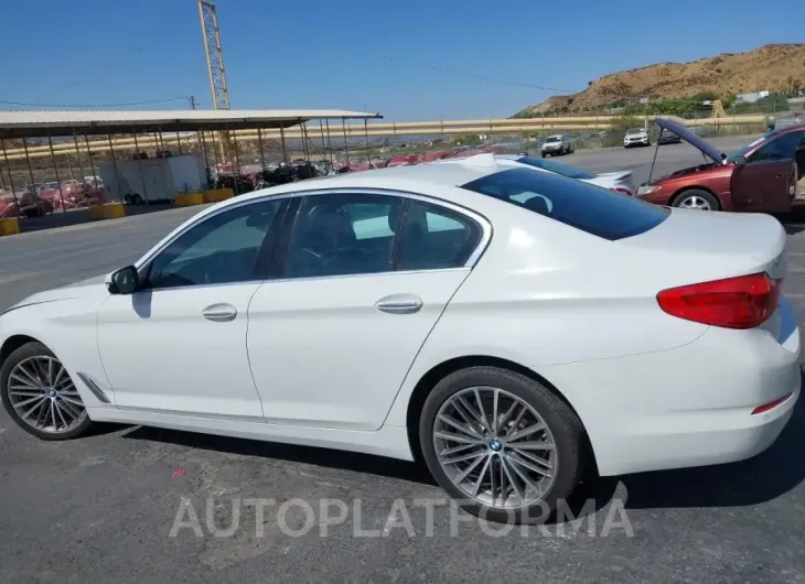 BMW 530I 2018 vin WBAJA5C55JWA57377 from auto auction Iaai