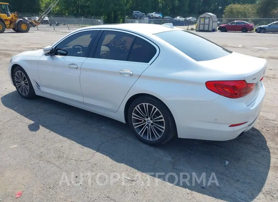 BMW 530I 2017 vin WBAJA7C39HG903733 from auto auction Iaai