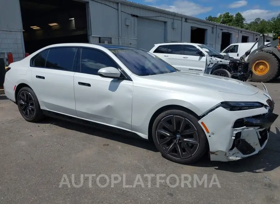 BMW I7 2023 vin WBY53EJ04PCM97036 from auto auction Iaai