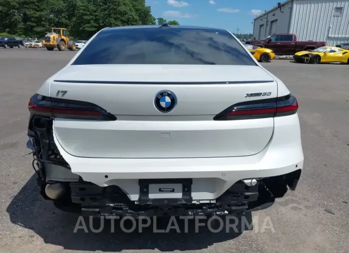 BMW I7 2023 vin WBY53EJ04PCM97036 from auto auction Iaai