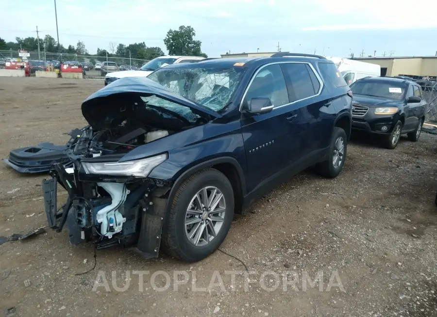 CHEVROLET TRAVERSE 2022 vin 1GNERGKW0NJ153475 from auto auction Iaai