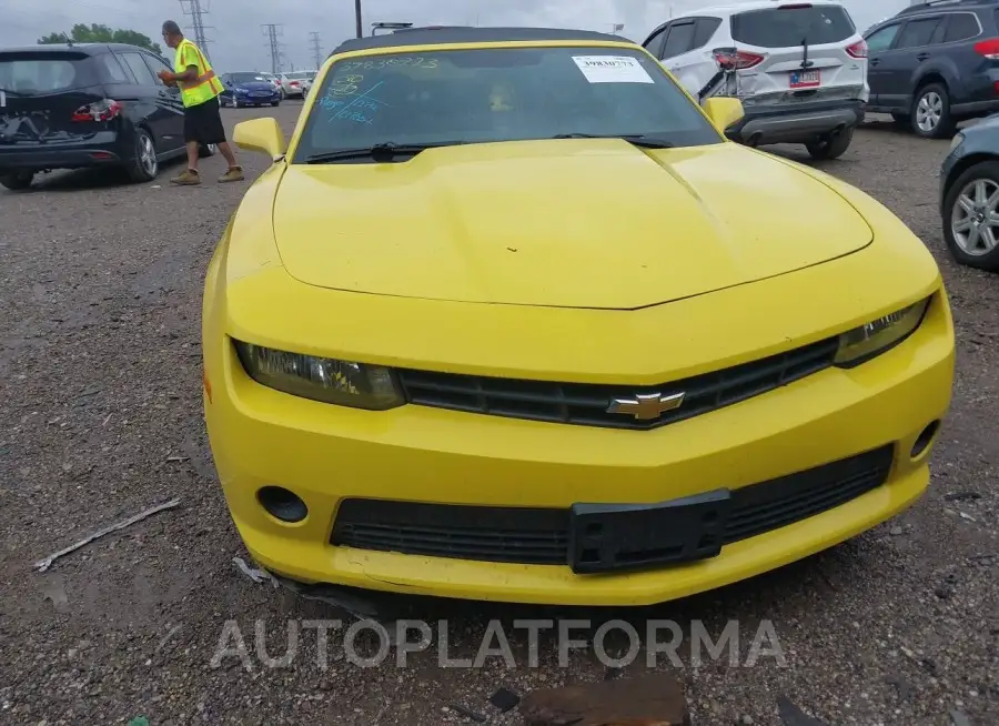 CHEVROLET CAMARO 2015 vin 2G1FD3D37F9297263 from auto auction Iaai