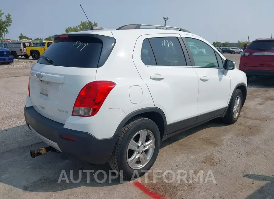 CHEVROLET TRAX 2015 vin 3GNCJLSB1FL219191 from auto auction Iaai