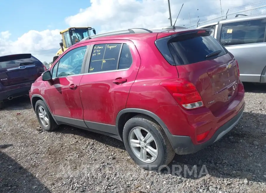 CHEVROLET TRAX 2018 vin 3GNCJLSB8JL237292 from auto auction Iaai