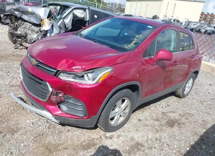 CHEVROLET TRAX 2018 vin 3GNCJLSB8JL237292 from auto auction Iaai