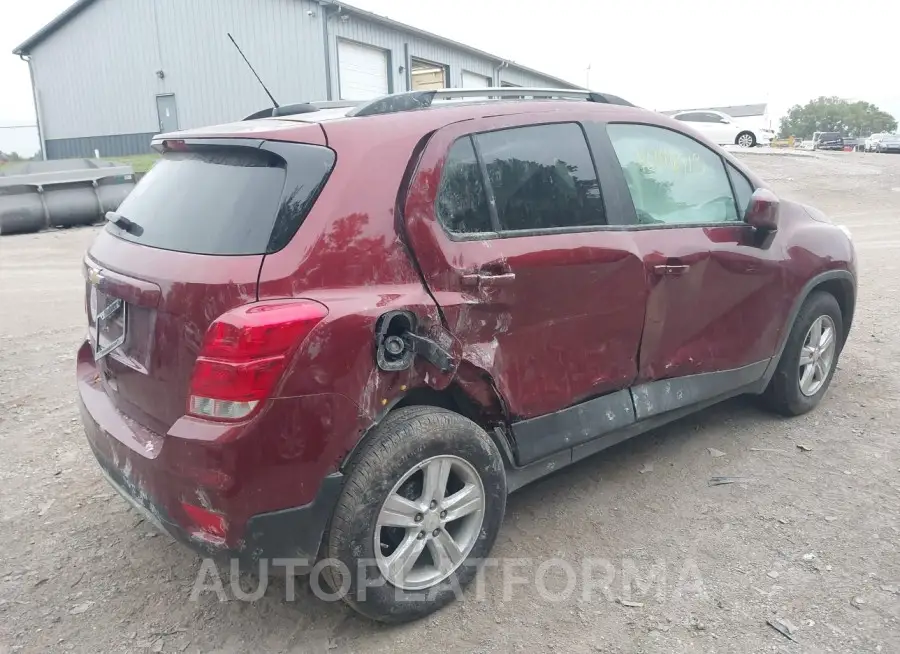 CHEVROLET TRAX 2022 vin KL7CJLSM5NB568037 from auto auction Iaai