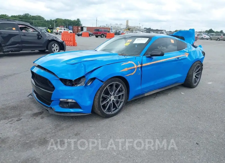 FORD MUSTANG 2017 vin 1FA6P8CF8H5353403 from auto auction Iaai