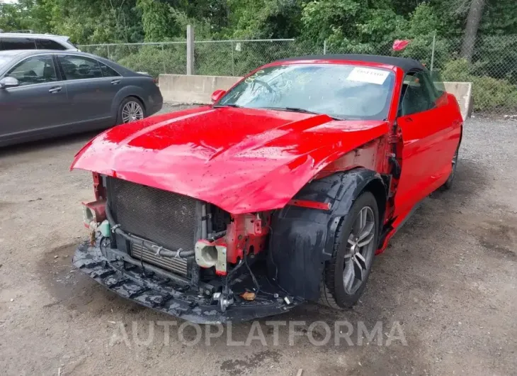 FORD MUSTANG 2016 vin 1FATP8UH2G5217222 from auto auction Iaai