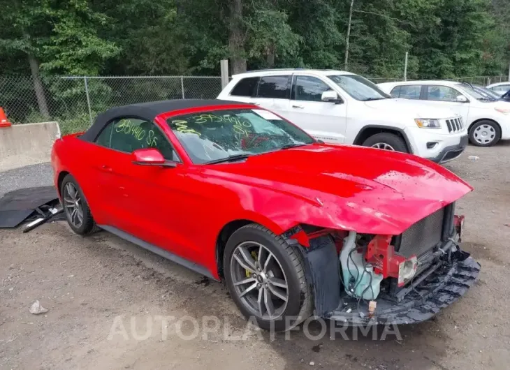 FORD MUSTANG 2016 vin 1FATP8UH2G5217222 from auto auction Iaai