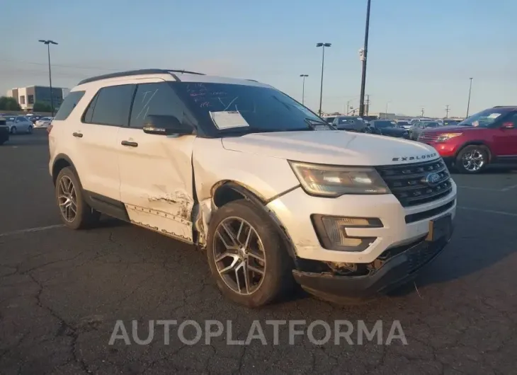 FORD EXPLORER 2016 vin 1FM5K8GT5GGC87072 from auto auction Iaai