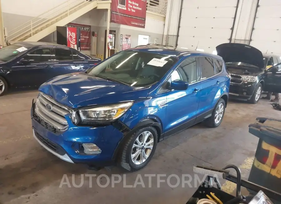 FORD ESCAPE 2017 vin 1FMCU9GD1HUB55364 from auto auction Iaai