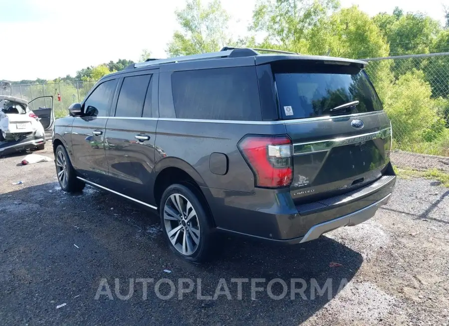 FORD EXPEDITION 2021 vin 1FMJK1KT1MEA78691 from auto auction Iaai