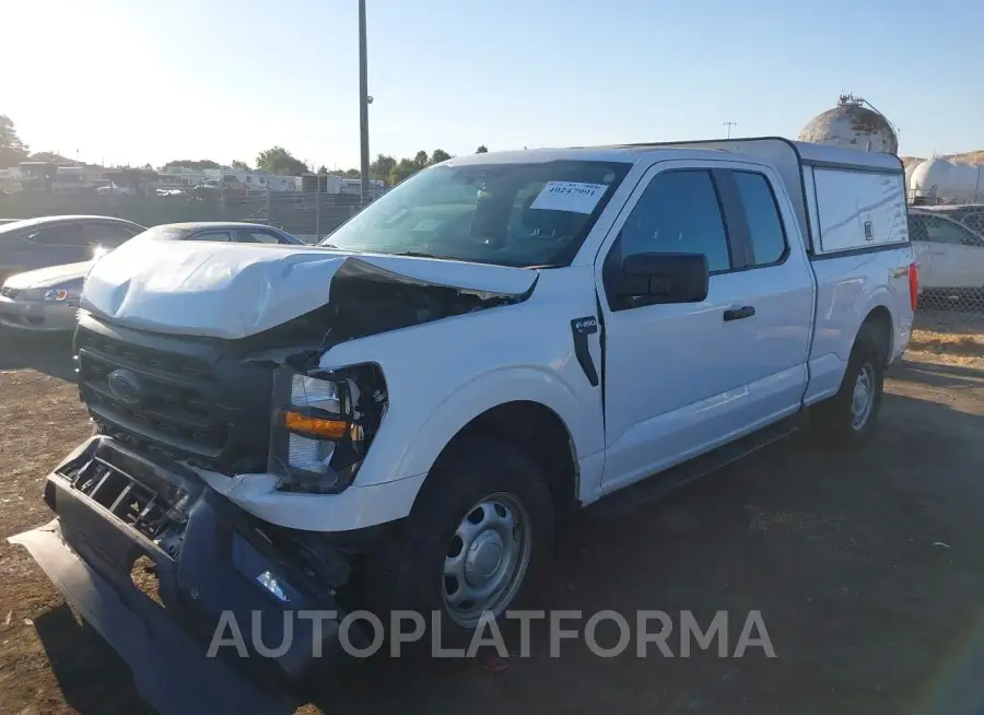 FORD F-150 2023 vin 1FTEX1EP8PKD02924 from auto auction Iaai