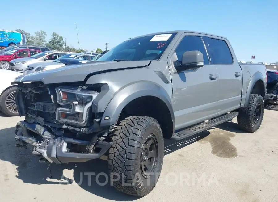 FORD F-150 2018 vin 1FTFW1RG2JFB21738 from auto auction Iaai