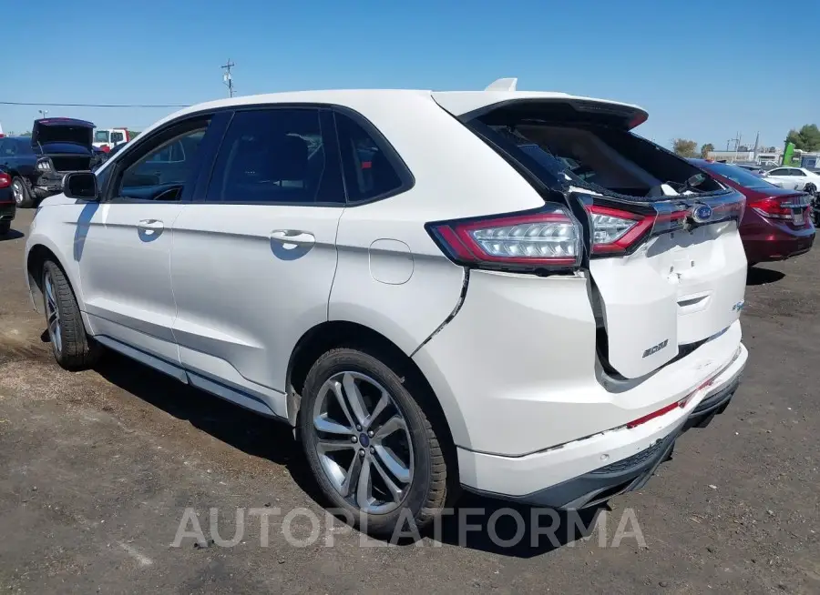 FORD EDGE 2016 vin 2FMPK4AP3GBC59744 from auto auction Iaai