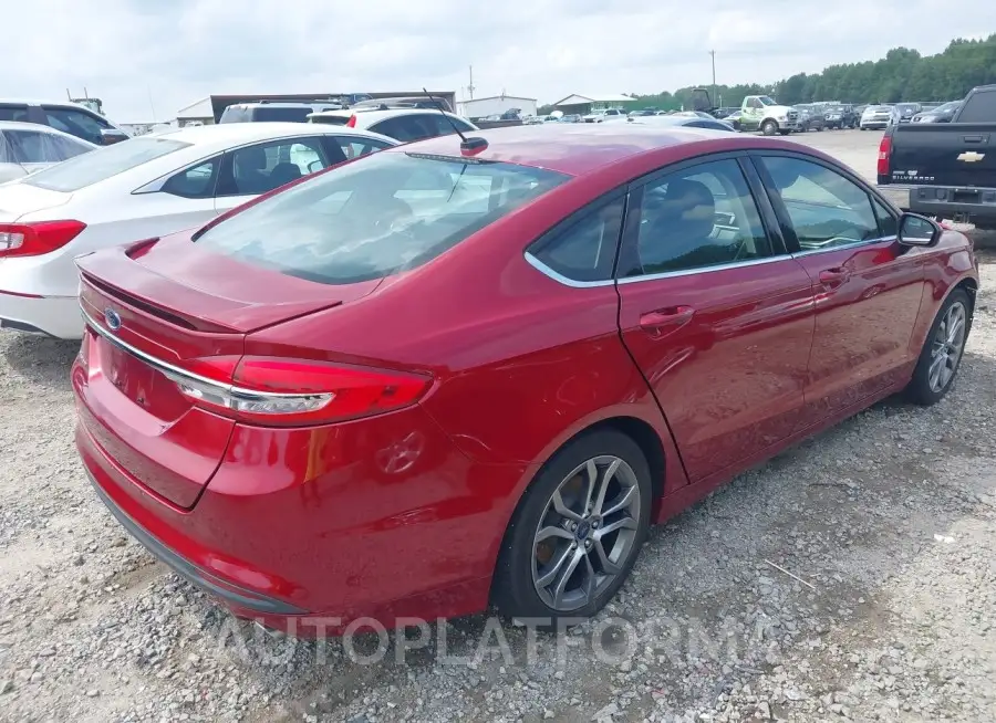 FORD FUSION 2017 vin 3FA6P0G74HR339287 from auto auction Iaai