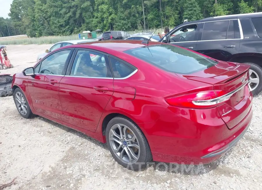 FORD FUSION 2017 vin 3FA6P0G74HR339287 from auto auction Iaai