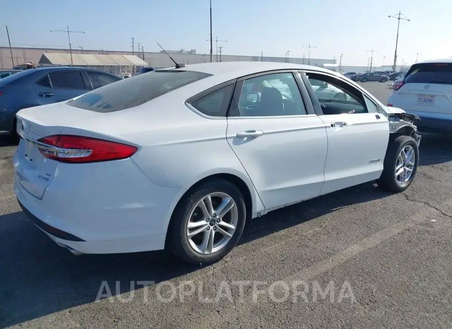 FORD FUSION HYBRID 2018 vin 3FA6P0LU4JR154402 from auto auction Iaai