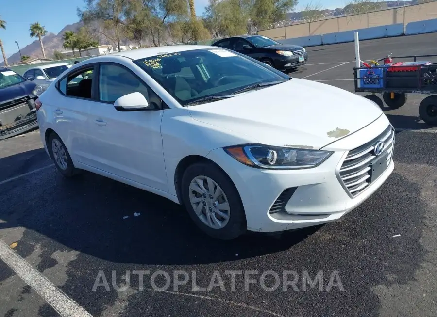 HYUNDAI ELANTRA 2018 vin 5NPD74LF0JH317205 from auto auction Iaai