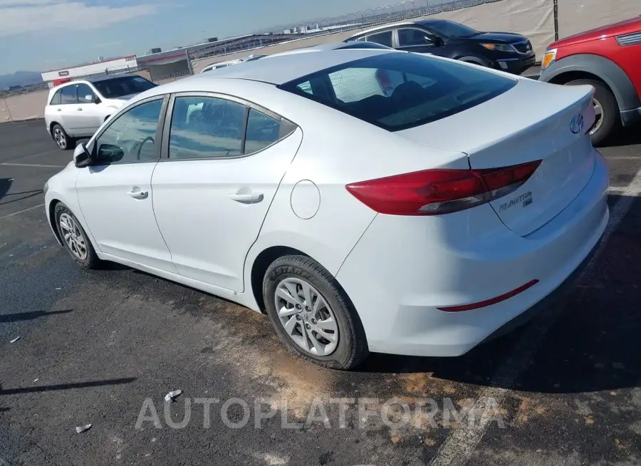 HYUNDAI ELANTRA 2018 vin 5NPD74LF0JH317205 from auto auction Iaai