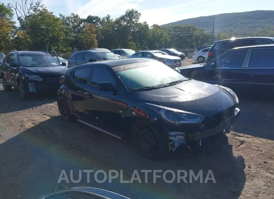 HYUNDAI VELOSTER 2016 vin KMHTC6AE0GU275223 from auto auction Iaai