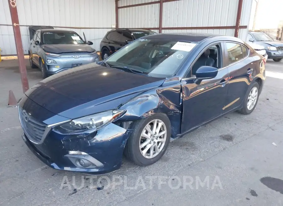 MAZDA MAZDA3 2015 vin 3MZBM1W71FM139564 from auto auction Iaai