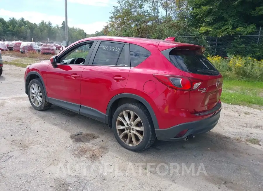 MAZDA CX-5 2015 vin JM3KE4DY9F0457441 from auto auction Iaai