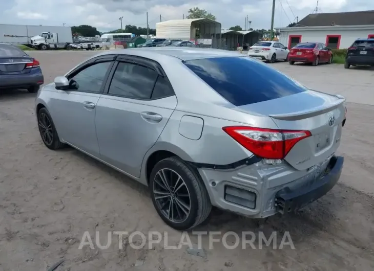 TOYOTA COROLLA 2015 vin 2T1BURHE1FC278549 from auto auction Iaai