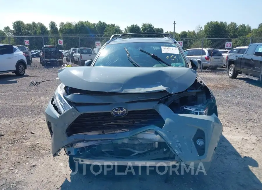 TOYOTA RAV4 HYBRID 2021 vin 2T3B6RFV0MW017672 from auto auction Iaai