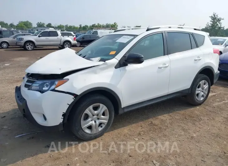 TOYOTA RAV4 2015 vin 2T3ZFREV1FW197361 from auto auction Iaai