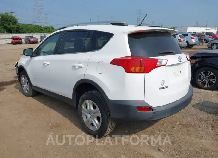 TOYOTA RAV4 2015 vin 2T3ZFREV1FW197361 from auto auction Iaai