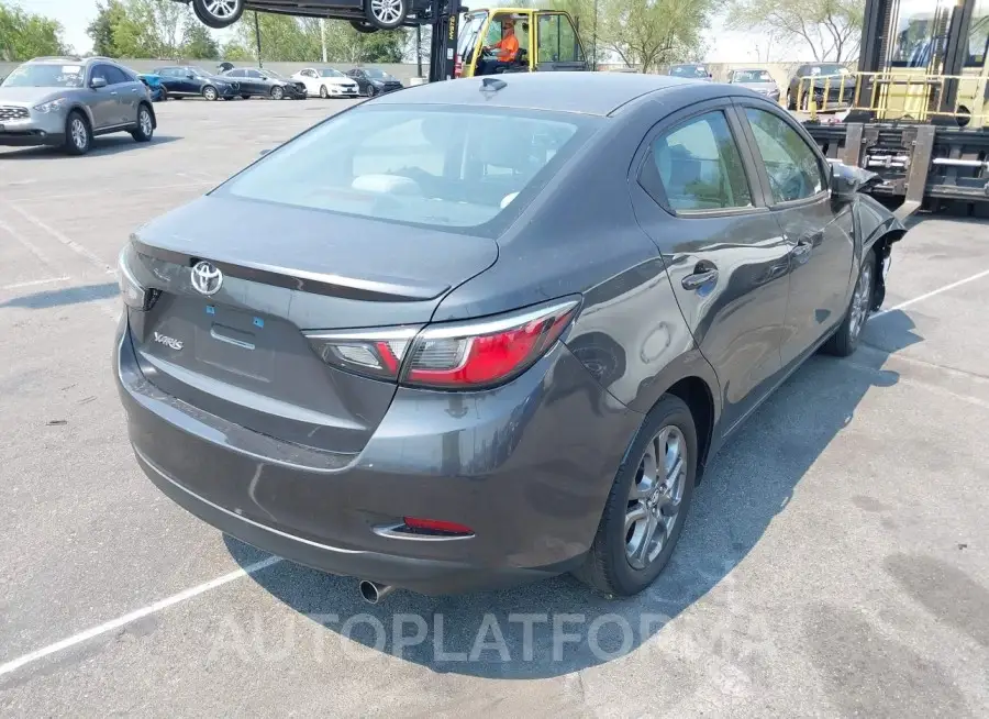 TOYOTA YARIS 2020 vin 3MYDLBYV5LY716490 from auto auction Iaai