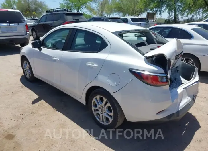 TOYOTA YARIS IA 2017 vin 3MYDLBYV9HY172616 from auto auction Iaai