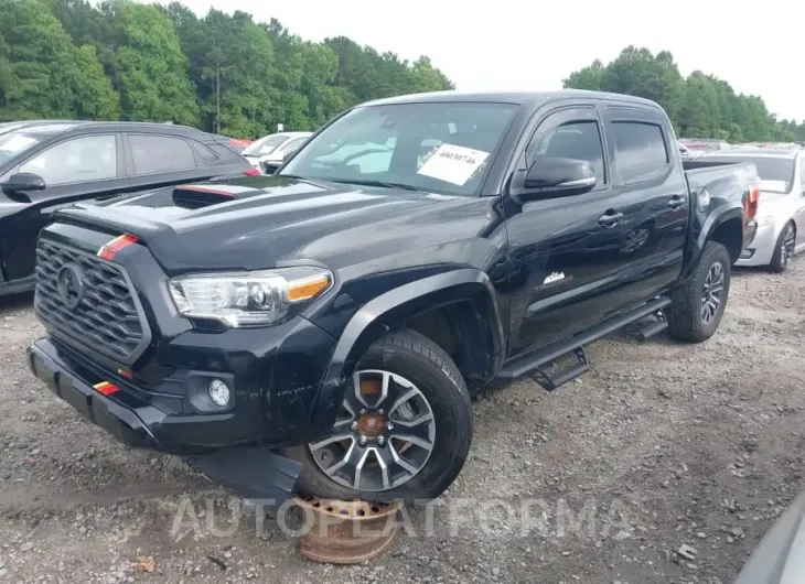 TOYOTA TACOMA 2022 vin 3TYAZ5CN0NT016349 from auto auction Iaai