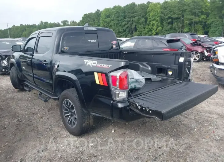 TOYOTA TACOMA 2022 vin 3TYAZ5CN0NT016349 from auto auction Iaai