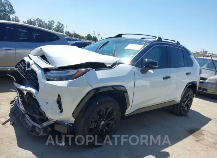 TOYOTA RAV4 HYBRID 2022 vin 4T3E6RFV6NU100568 from auto auction Iaai