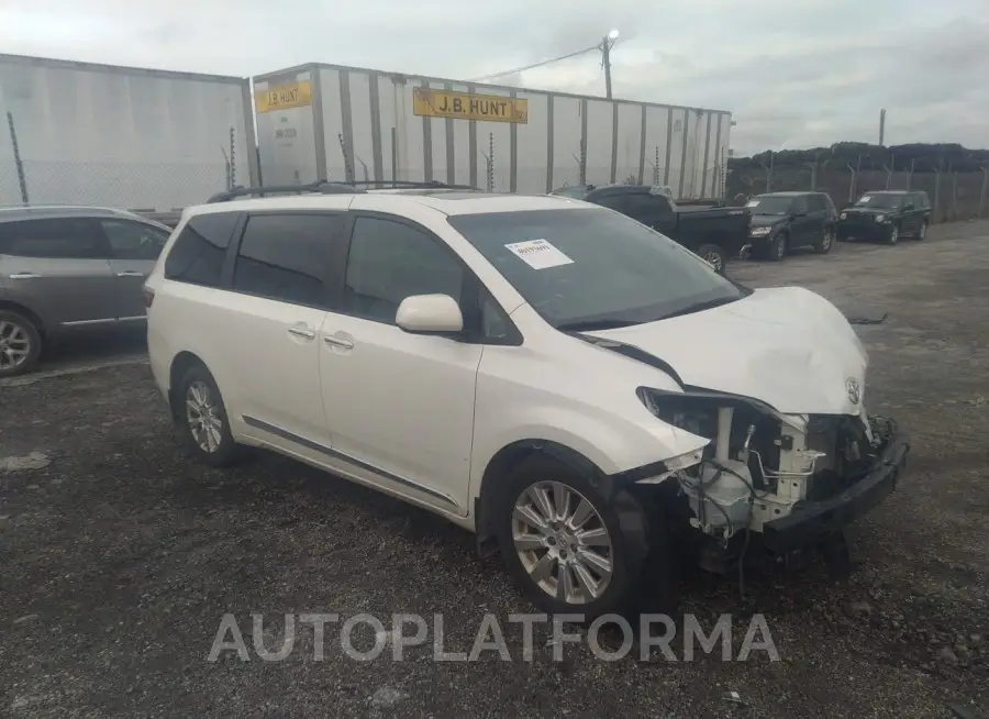 TOYOTA SIENNA 2015 vin 5TDDK3DC9FS118023 from auto auction Iaai